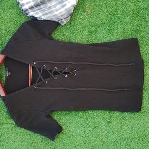 FREE Black Top size small v-neck in Excellent Condition Size Small